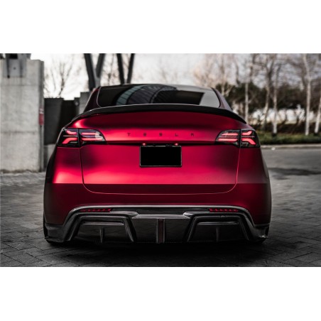 Tesla Model Y IMP osiągi karbon tylny dyfuzor | KURO