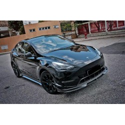 Tesla Model Y IMP osiągi karbon progi boczne | KURO