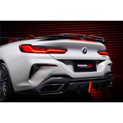 BMW 8 Series G14 Convertible G15 Coupe G16 4DR-Gran Coupe 840i M850i IMP osiągi karbon tylny dyfuzor | KURO