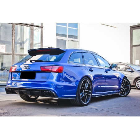 Audi RS6 Avant karbon tylny dokładka | KURO