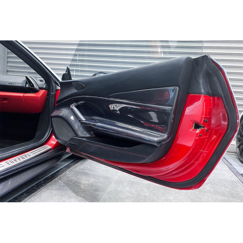 Ferrari 488 GTB & Spider karbon drzwi panel wnętrze | KURO