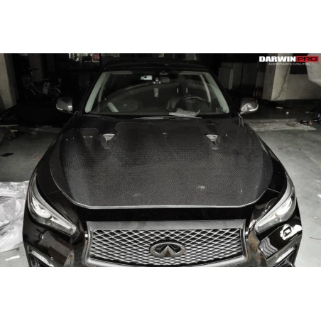 Infiniti Q50 Sedan EAU ROUGE maska | KURO