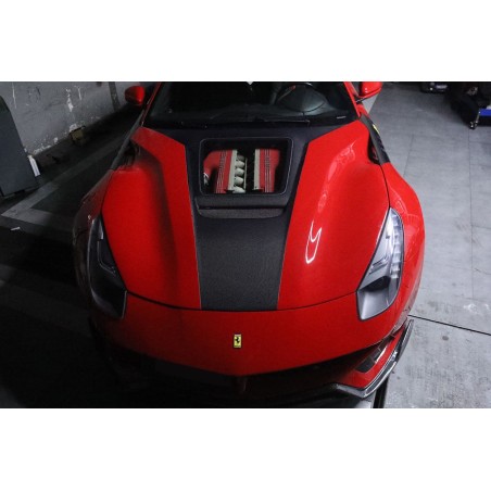 Ferrari F12 Berlinetta karbon maska (iMP wzór) | KURO