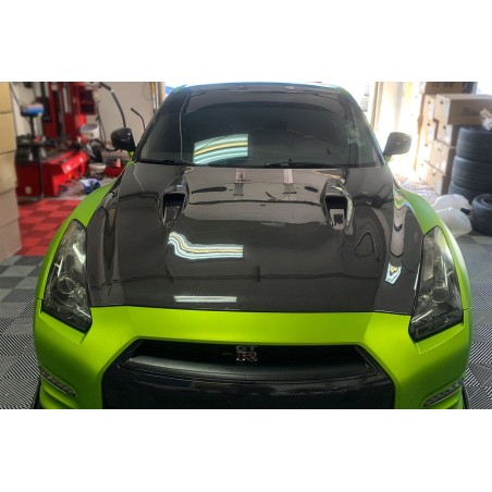 Nissan GTR R35 CBA DBA BSE karbon maska | KURO