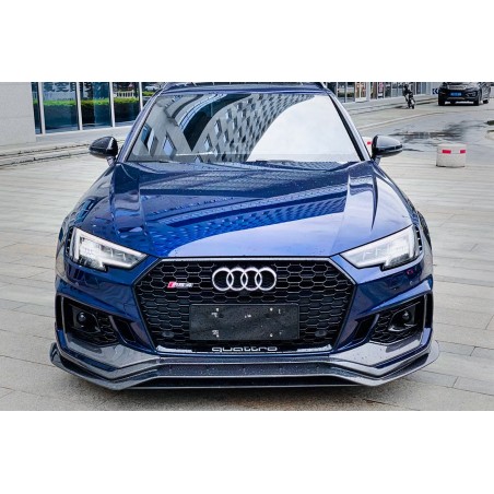 Audi RS4 B9 przedni zderzak listwa dokładka | KURO