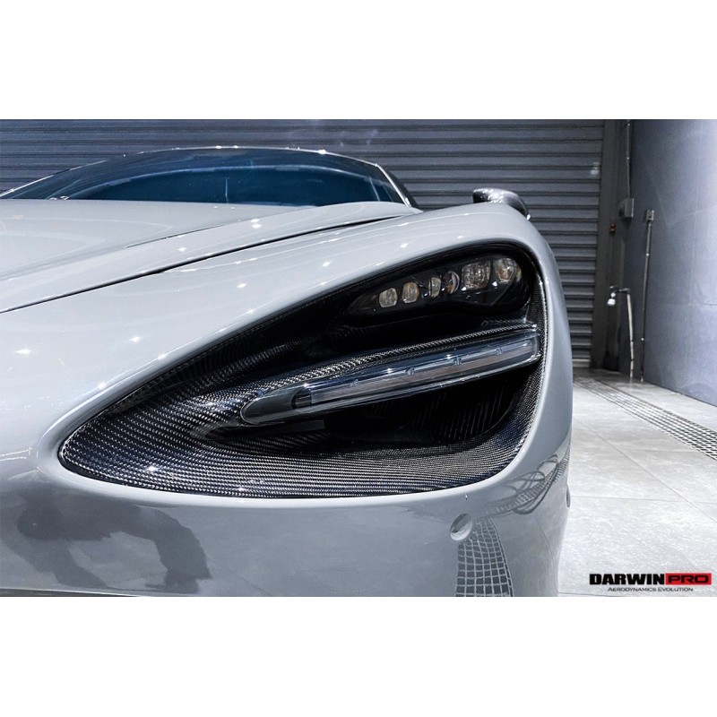 McLaren 720s suchy karbon reflektor Inserts Tim zamiennik | KURO