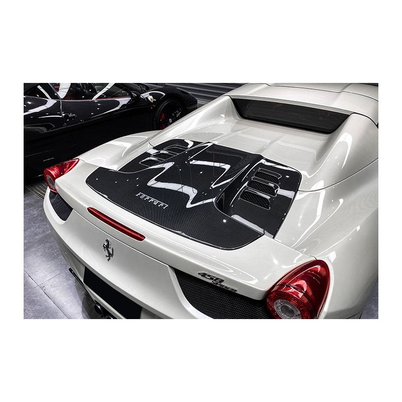 Ferrari 458 Spider karbon maska zamiennik | KURO