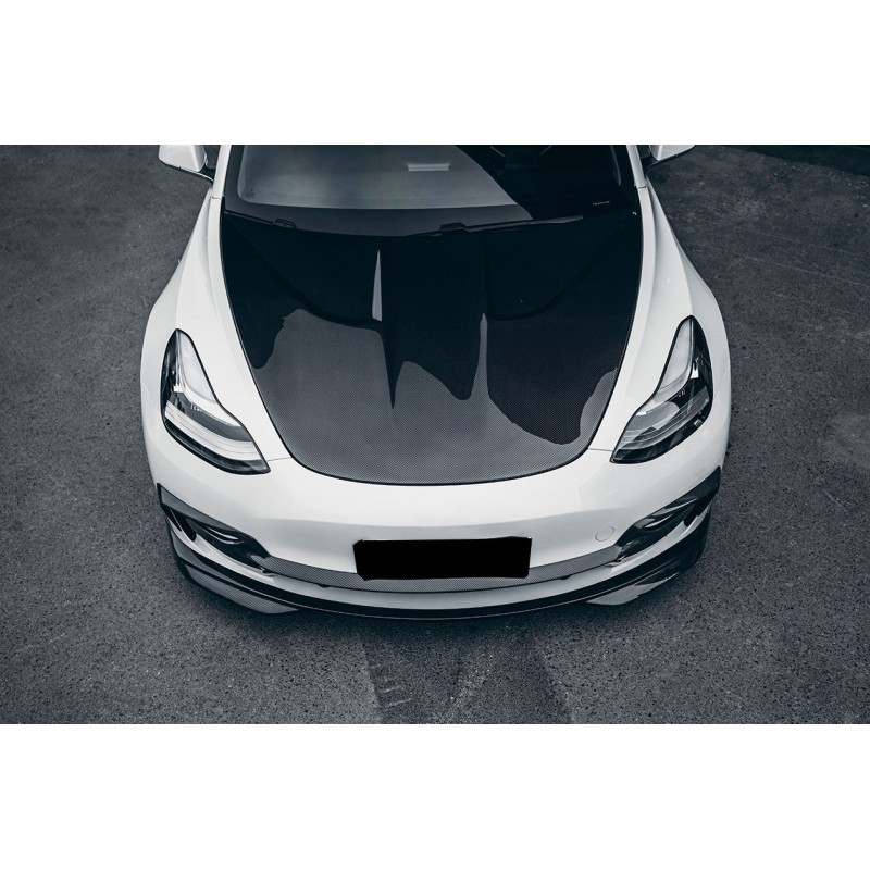 Tesla Model 3 IMP osiągi karbon maska | KURO