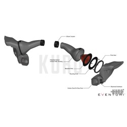 Układ dolotowy Eventuri Carbon do BMW M5 G90 / G99