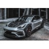Tesla Model 3 IMP osiągi częściowy karbon przedni zderzak | KURO