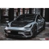 Tesla Model 3 IMP osiągi częściowy karbon przedni zderzak | KURO
