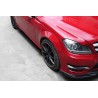 Mercedes Benz W204 C Class Coupe DP karbon progi boczne Under Board | KURO