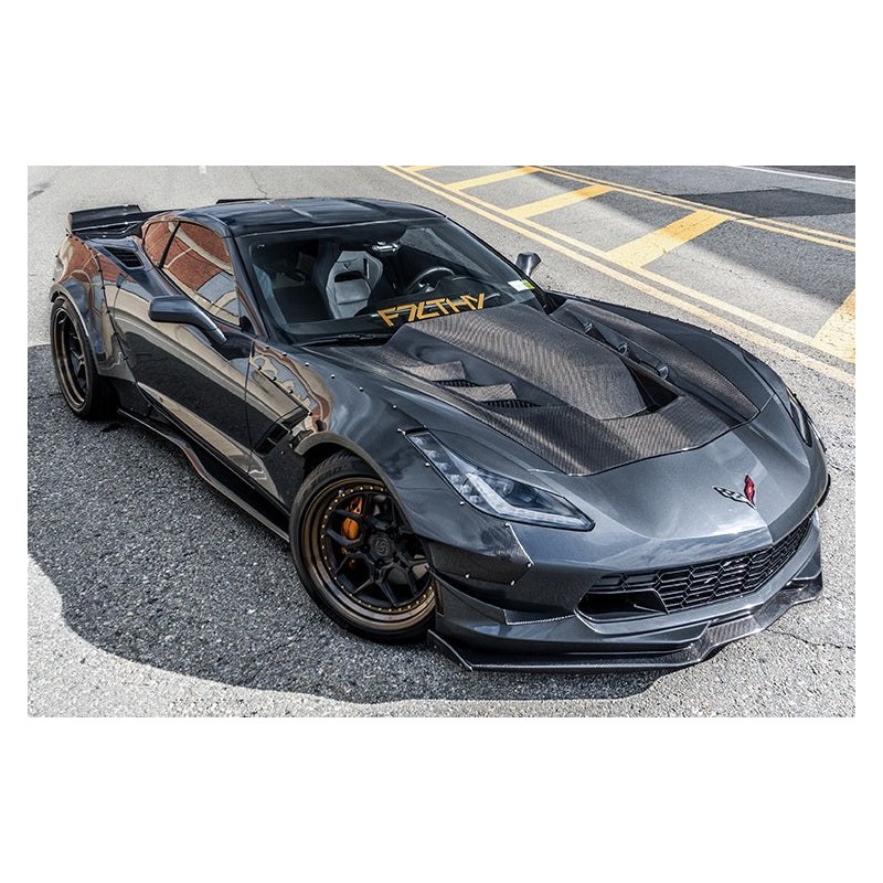 Corvette Z06 Grandsport BKSS karbon maska | KURO