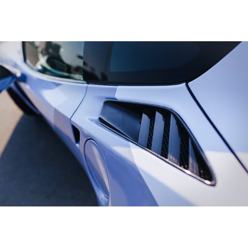 Corvette C7 Z51 karbon tylny panel boczny Vents | KURO