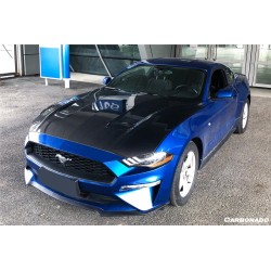 Ford Mustang karbon maska | KURO