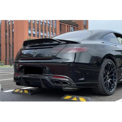 Mercedes Benz C217 S63 & S65 AMG Coupe BKSS karbon tylny dyfuzor | KURO