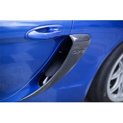 Porsche 981 Boxster Cayman GT4 karbon panel boczny boczne wloty | KURO