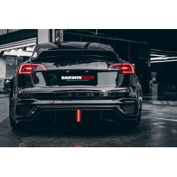 Tesla Model 3 IMP osiągi karbon spoiler bagażnika | KURO