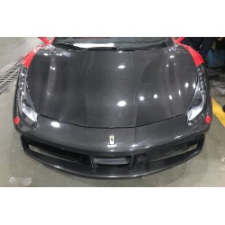 Ferrari 488 GTB & Spider karbon maska | KURO