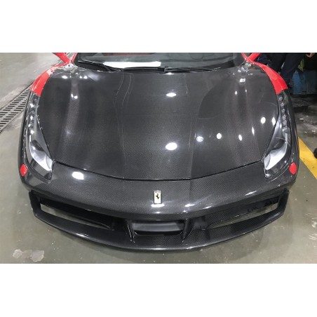 Ferrari 488 GTB & Spider karbon maska | KURO