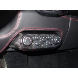 Ferrari 458 suchy karbon AC sterowanie panel nakładka (OE) pasuje do Italia, Spider, Speciale | KURO