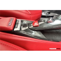 Ferrari 488 suchy karbon Bridge Support & Windows przełączniki panel | pasuje do GTB, Spider | KURO
