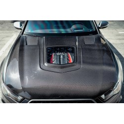 Audi A6 S6 RS6 karbon maska (BKSS) | KURO