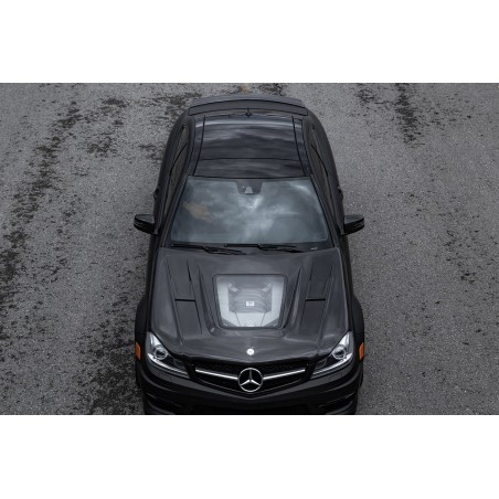 Mercedes Benz W204 C63 AMG IMP osiągi maska | KURO