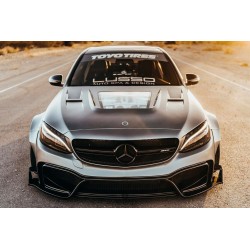 Mercedes Benz W205 C63 & S AMG IMP osiągi częściowy karbon maska | KURO