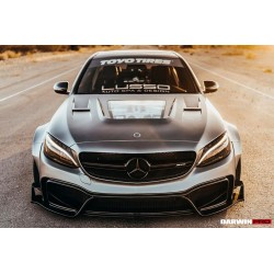 Mercedes Benz W205 C63 & S AMG IMP osiągi częściowy karbon maska | KURO