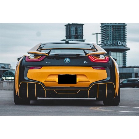 BMW i8 BZK karbon tylny dyfuzor | KURO