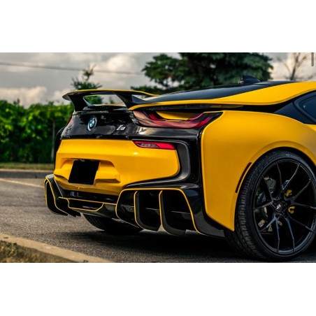BMW i8 BZK karbon spoiler bagażnika | KURO