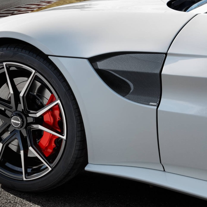 STARTECH błotnik powietrza wkładki w karbon – Aston Martin Vantage | KURO