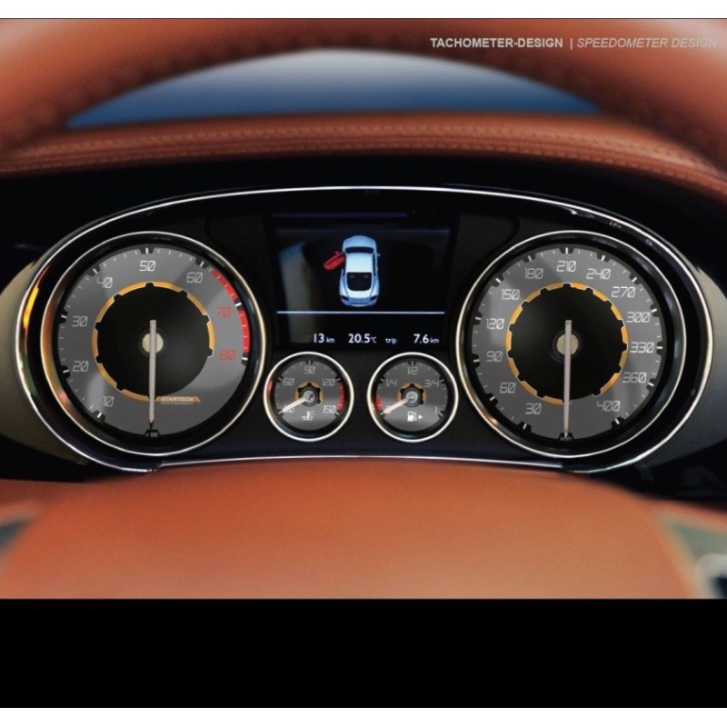 STARTECH prędkościomierz 400 km/h – Bentley Continental GTC | KURO