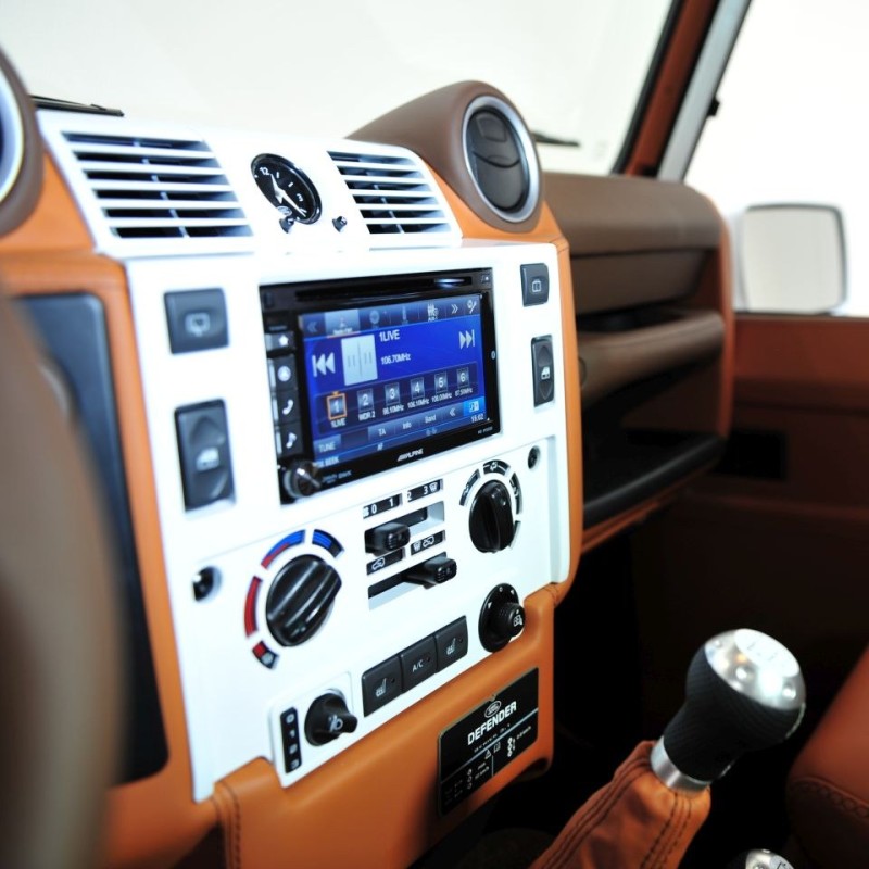 STARTECH Radio nakładka – Land Rover Defender | KURO