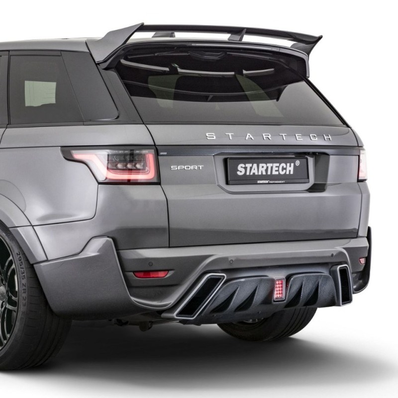 STARTECH tylny zderzak z karbon dyfuzor – Range Rover Sport (2018) | KURO