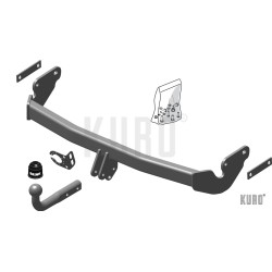Brink hak holowniczy Jeep Compass 2011-2016