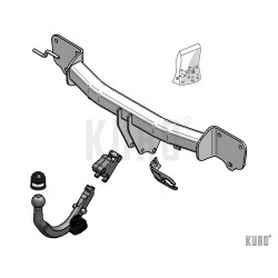 Brink hak holowniczy BMW 1 Seria E82 Coupe 2007-2011