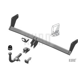 Brink hak holowniczy Kia Rio Hatchback 2011-2017