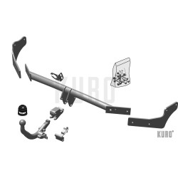 Brink hak holowniczy KIA Venga 2009-2019