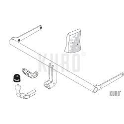 Brink hak holowniczy Mazda 2 Hatchback 2007-2014