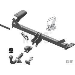 Brink hak holowniczy Land Rover Range Evoque (L538) 2011-2013