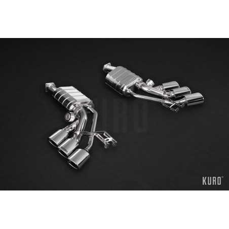Capristo Mercedes G63/G500 W463 Tłumik Końcowy