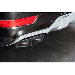 Capristo Mercedes ML 63 AMG W164 Tłumiki końcowe