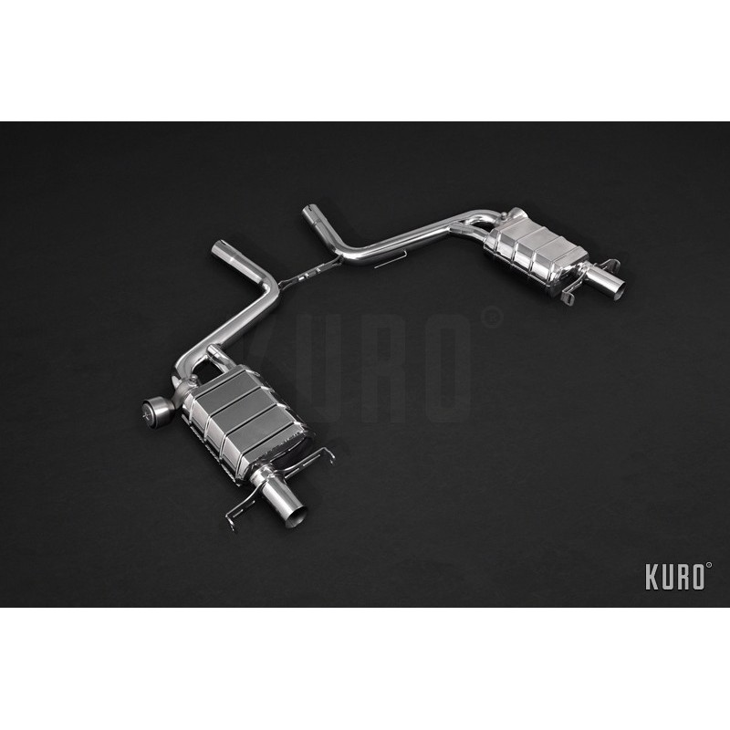 Capristo Mercedes S 500 / 560 / S63 AMG W222 Cat-back