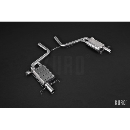 Capristo Mercedes S 500 / 560 / S63 AMG W222 Cat-back