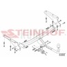 Steinhof hak holowniczy Jeep Cherokee (KJ) 2001-2008