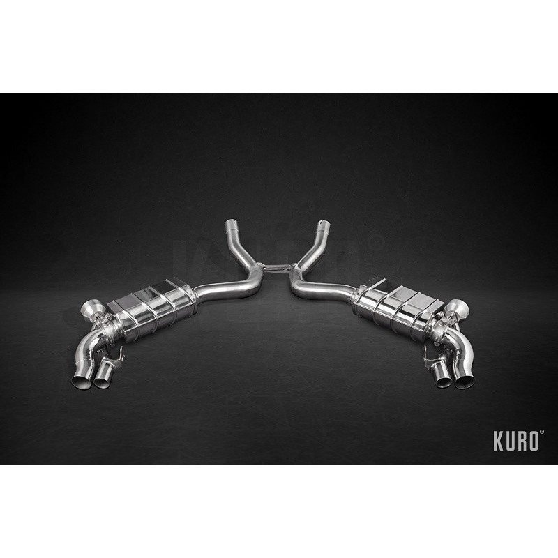 Capristo Mercedes S500 Coupe/Cabrio Cat-back