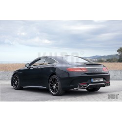 Capristo Mercedes S560 / S63 AMG Coupe/Cabrio Cat-back