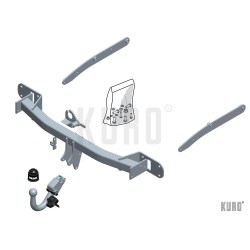 Brink hak holowniczy Mercedes-Benz GLK 2012-2015